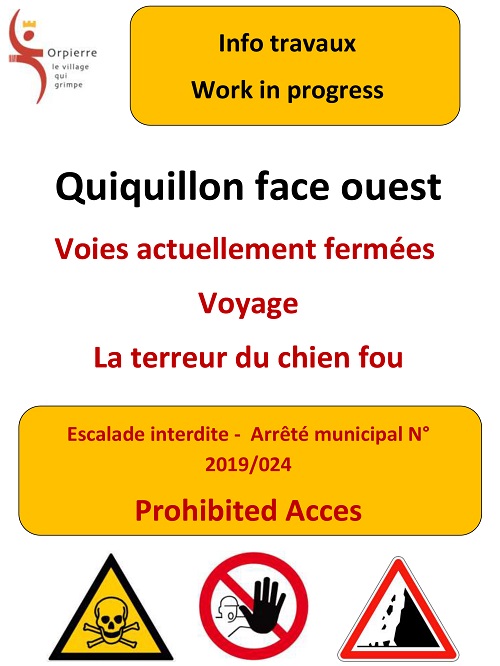 Infos travaux Infos travaux