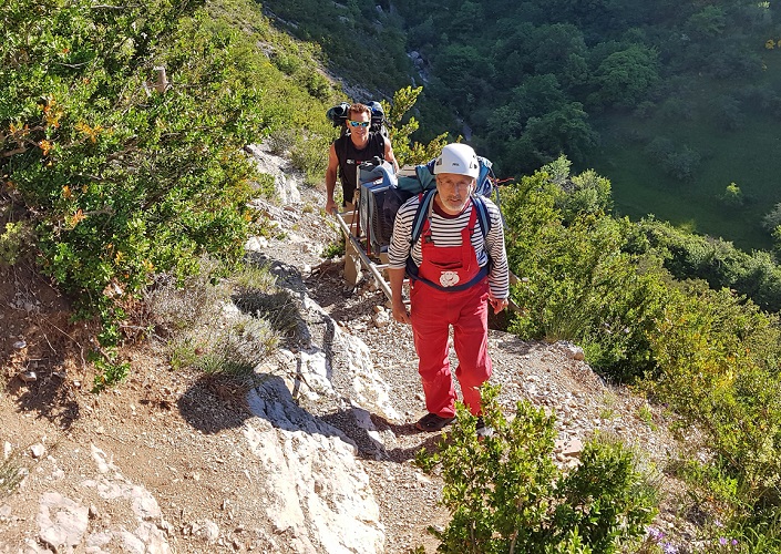 Portage échelle Portage échelle